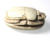 Picture of Ancient Egypt. Stone Scarab. New Kingdom . 14th Century B.C  THUTMOSES III'S NAME. 