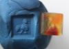 Picture of Ancient ROMAN  Carnelian SQUARE INTAGLIO WITH A DUCK? . 400 - 500 A.D