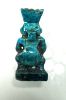 Picture of   Ancient Egypt.  Faience Amulet of Bes. 600 - 300 B.C