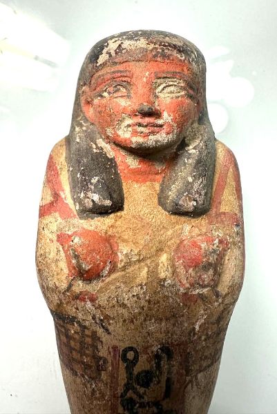 Picture of ANCIENT EGYPT. 19TH DYNASTY. NEW KINGDOM. WOOD USHABTI.  1292–1191 B.C