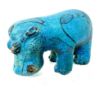 Picture of ANCIENT EGYPT. MIDDLE KINGDOM FAIENCE FIGURE OF A HIPPOPOTAMOUS .  2181-2040 BCE