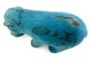 Picture of ANCIENT EGYPT. MIDDLE KINGDOM FAIENCE FIGURE OF A HIPPOPOTAMOUS .  2181-2040 BCE