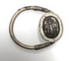 Picture of ANCIENT EGYPT. STONE AND SILVER SCARAB REVOLVING RING. NEW KINGDOM 1400 - 1200 B.C