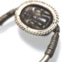 Picture of ANCIENT EGYPT. STONE AND SILVER SCARAB REVOLVING RING. NEW KINGDOM 1400 - 1200 B.C