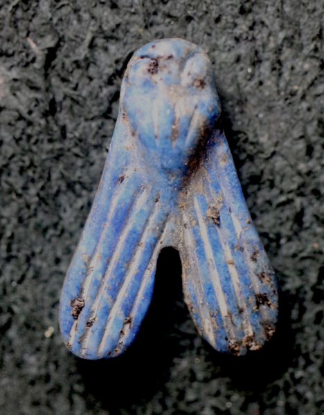 Picture of  ANCIENT EGYPT. LARGE LAPIS LAZULI FLY AMULET. 1250 B.C