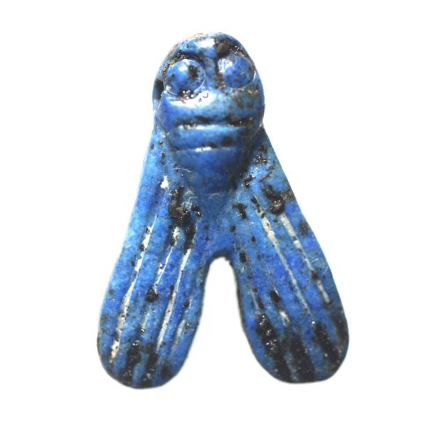 Picture of  ANCIENT EGYPT. LARGE LAPIS LAZULI FLY AMULET. 1250 B.C