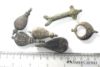 Picture of ANCIENT SASANIAN LOT OF BRONZE HARNESS PARTS. 300 - 400 A.D