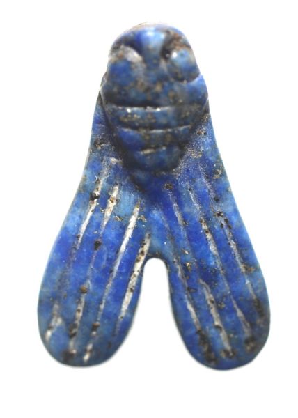 Picture of  ANCIENT EGYPT. LARGE LAPIS LAZULI FLY AMULET. 1250 B.C