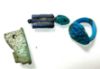 Picture of  ANCIENT EGYPT. GROUP OF FAIENCE ITEMS. 1400 - 600 B.C