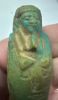 Picture of ANCIENT EGYPT. 26TH DYNASTY. FAIENCE USHABTI. 600 - 300 B.C  FOR THE DIRECTOR OF THE HB-SED FESTIVAL  "HOR UDJA", BORN OF "TASHERYTENHORBES"