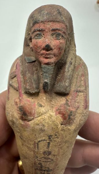 Picture of ANCIENT EGYPT. 19TH DYNASTY. NEW KINGDOM. WOOD USHABTI.  1292–1191 B.C