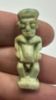 Picture of ANCIENT EGYPT. 26TH DYNASTY.  FAIENCE PATAIKOS AMULET. 600 - 300 B.C