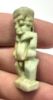 Picture of ANCIENT EGYPT. 26TH DYNASTY.  FAIENCE PATAIKOS AMULET. 600 - 300 B.C