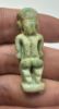 Picture of ANCIENT EGYPT. 26TH DYNASTY.  FAIENCE PATAIKOS AMULET. 600 - 300 B.C