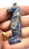 Picture of ANCIENT EGYPT. 26TH DYNASTY. LARGE LAPIS LAZULI AMULET OF TAWERET. 600 - 300 B.C