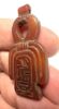 Picture of ANCIENT EGYPT. 26TH DYNASTY. LARGE CARNELIAN TYET AMULET WITH THE NAME OF QUEEN NEFERTARI . 600 - 300 B.C