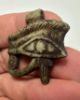 Picture of ANCIENT EGYPT. 26TH DYNASTY. LARGE  STONE EYE OF HORUS AMULET . 600 - 300 B.C