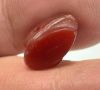 Picture of ANCIENT EGYPT. 26TH DYNASTY. BEAUTIFUL CARNELIAN DUCK AMULET . 600 - 300 B.C