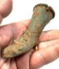 Picture of ANCIENT ROMAN BRONZE FOOT. PART OF A STATUE. 100 - 200 A.D