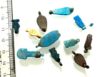 Picture of ANCIENT EGYPT. AMARNA LOT OF FAIENCE AMULETS . 15TH CENTURY B.C TIME OF KING TUTANKHAMUN 