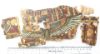 Picture of ANCIENT EGYPT. A GROUP OF CARTONNAGE  FRAGMENTS. . 600 - 300  B.C 
