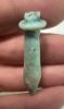 Picture of ANCIENT EGYPT. 26TH DYNASTY. FAIENCE PAPYRUS SCEPTRE AMULET. 600 - 300 B.C