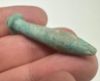Picture of ANCIENT EGYPT. 26TH DYNASTY. FAIENCE PAPYRUS SCEPTRE AMULET. 600 - 300 B.C