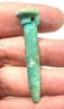 Picture of ANCIENT EGYPT. 26TH DYNASTY. FAIENCE PAPYRUS SCEPTRE AMULET. 600 - 300 B.C