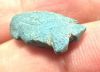 Picture of ANCIENT EGYPT. NEW KINGDOM . EGYPTIAN BLUE (FAIENCE) AMULET OF A FISH. 1400 - 1250 B.C