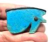 Picture of ANCIENT EGYPT. 26TH DYNASTY. FAIENCE EYE OF HORUS AMULET AMULET. 600 - 300 B.C