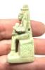 Picture of ANCIENT EGYPT. 26TH DYNASTY . 600 - 300 B.C. ISIS NURNSING BABY HORUS FAIENCE AMULET