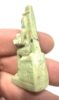 Picture of ANCIENT EGYPT. 26TH DYNASTY . 600 - 300 B.C. ISIS NURNSING BABY HORUS FAIENCE AMULET