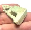 Picture of ANCIENT EGYPT. 26TH DYNASTY . 600 - 300 B.C. ISIS NURNSING BABY HORUS FAIENCE AMULET