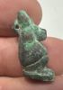 Picture of ANCIENT EGYPT. 26th dynasty bronze amulet of a baboon. 600 - 300 B.C