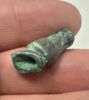 Picture of ANCIENT EGYPT. 26th dynasty bronze amulet of a baboon. 600 - 300 B.C