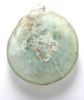 Picture of ANCIENT JUDAEA. GLASS PENDANT WITH A MENORAH. 400 - 500 A.D