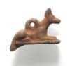 Picture of   Ancient LEVANT. BRONZE AMULET OF A JACKAL / ANUBIS. 6TH CENTURY B.C 