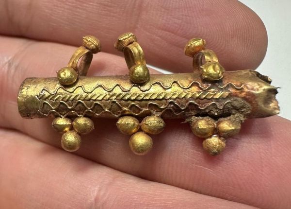 Picture of   Ancient LEVANT. Roman gold Pendant. 100 - 200 A.D 