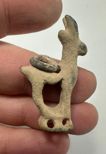 Picture of ANCIENT HOLY LAND, PERSIAN OCCUPATION. BRONZE GOAT. 600 B.C