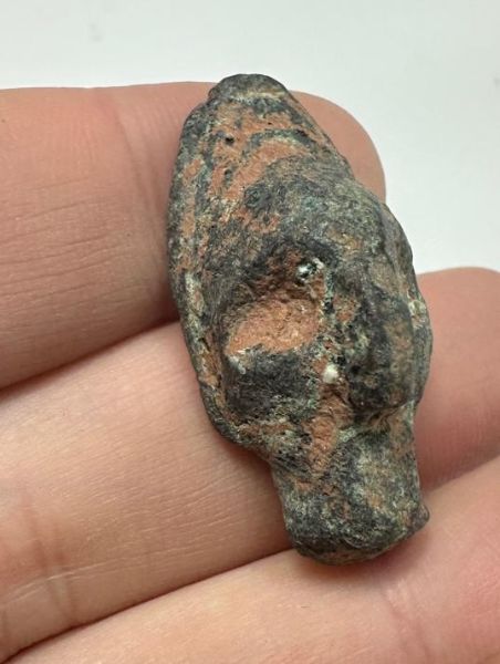 Picture of Ancient Syro - Hittite Bronze Head. 1000 B.C