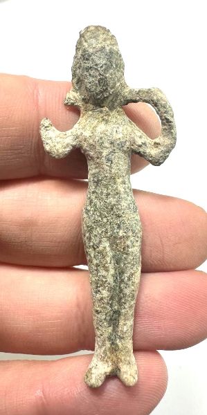 Picture of  Ancient Roman Lead figure of Aphrodite. 200 - 300 A.D