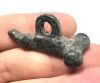 Picture of  Ancient Levant. Roman Bronze Phallic Amulet . 200 - 300 A.D