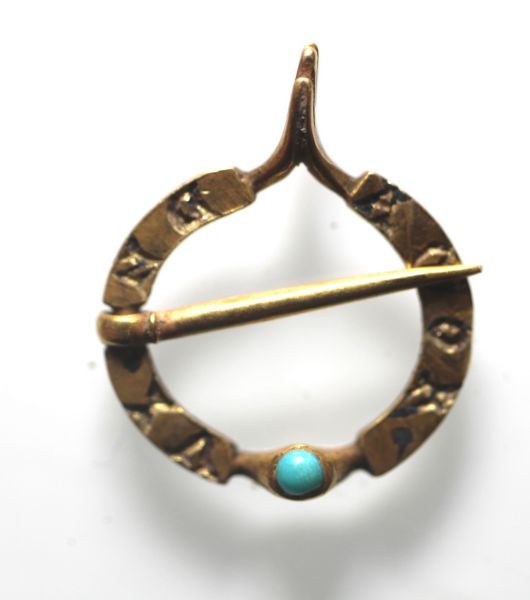 Picture of   Ancient LEVANT. MEDIEVAL GOLD BROCHE OF AN INFANT. 1100 - 1300  A.D