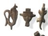 Picture of   Ancient Egypt. A group of 10  silver  amulets. Ptolemaic Period. 3rd century B.C