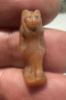 Picture of Ancient Egypt. Carnelian Lion Headed  AMULET  . Ptolemaic Period.