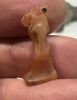 Picture of Ancient Egypt. Carnelian Lion Headed  AMULET  . Ptolemaic Period.