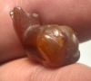 Picture of Ancient Egypt.  Carnelian Stone Cat  . Ptolemaic Period. 