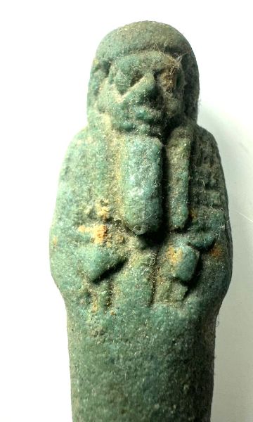 Picture of   Ancient Egypt. FAIENCE USHABTI.  600 - 300 B.C