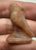 Picture of ANCIENT EGYPT. LATE PERIOD. HUGE STONE AMULET OF A FALCON. 600 - 300 B.C