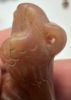 Picture of ANCIENT EGYPT. LATE PERIOD. HUGE STONE AMULET OF A FALCON. 600 - 300 B.C